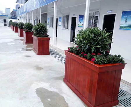 成都木結構花箱